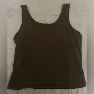 Olive Green Women's Tank Top